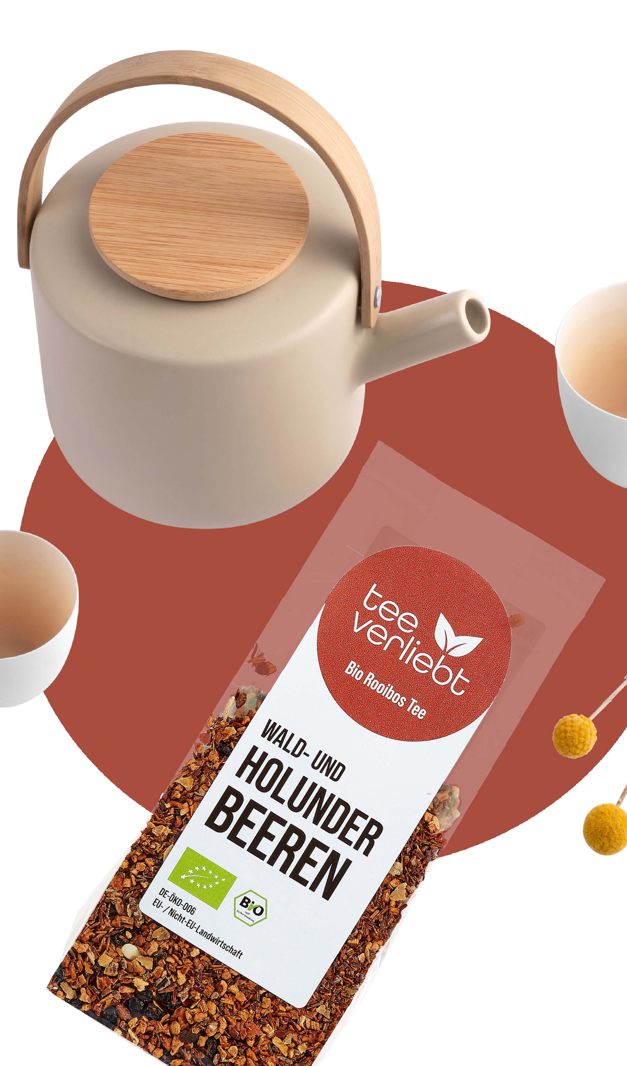 BIO Rooibostee Wald- und Holunderbeeren | 100g