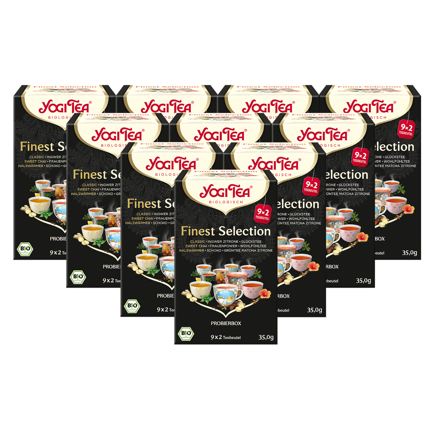 10 x BIO YOGI TEA Finest Selection | 10 x 35g