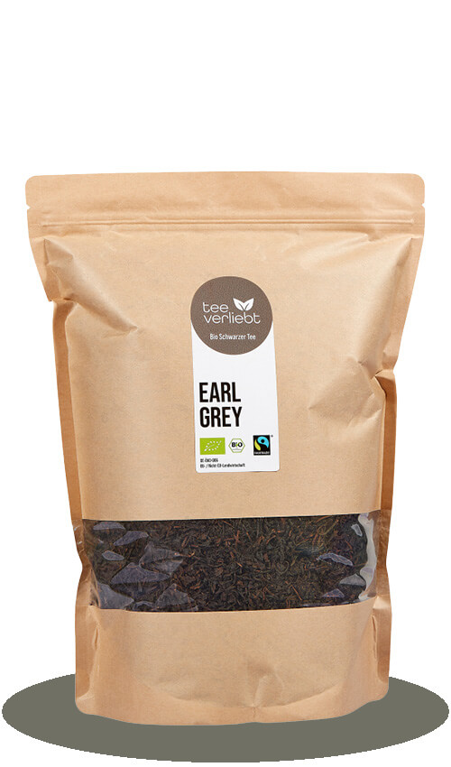 BIO & FairTrade Schwarzer Tee Earl Grey | 1 kg