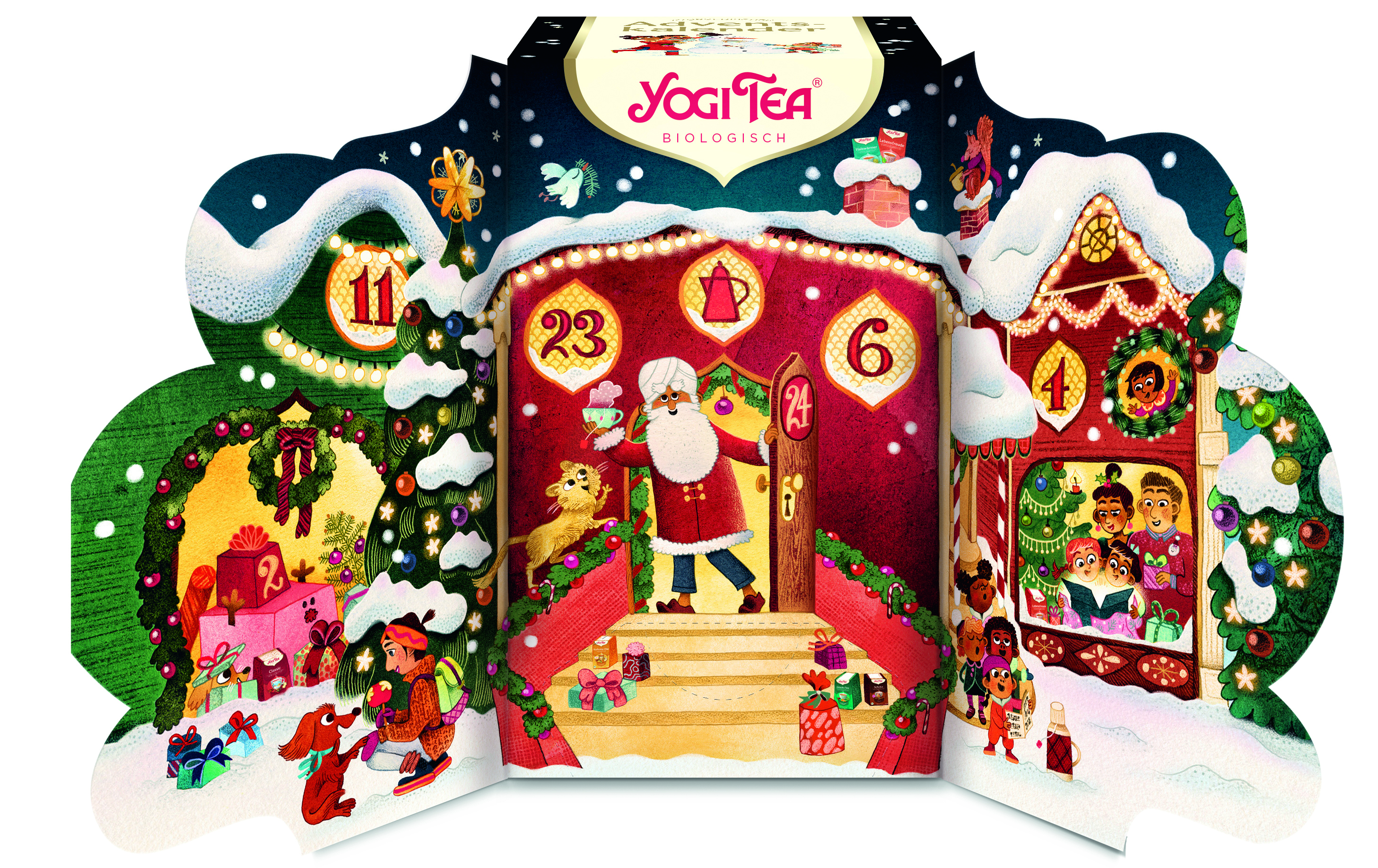 BIO YOGI TEA Advents-Kalender 46,8g