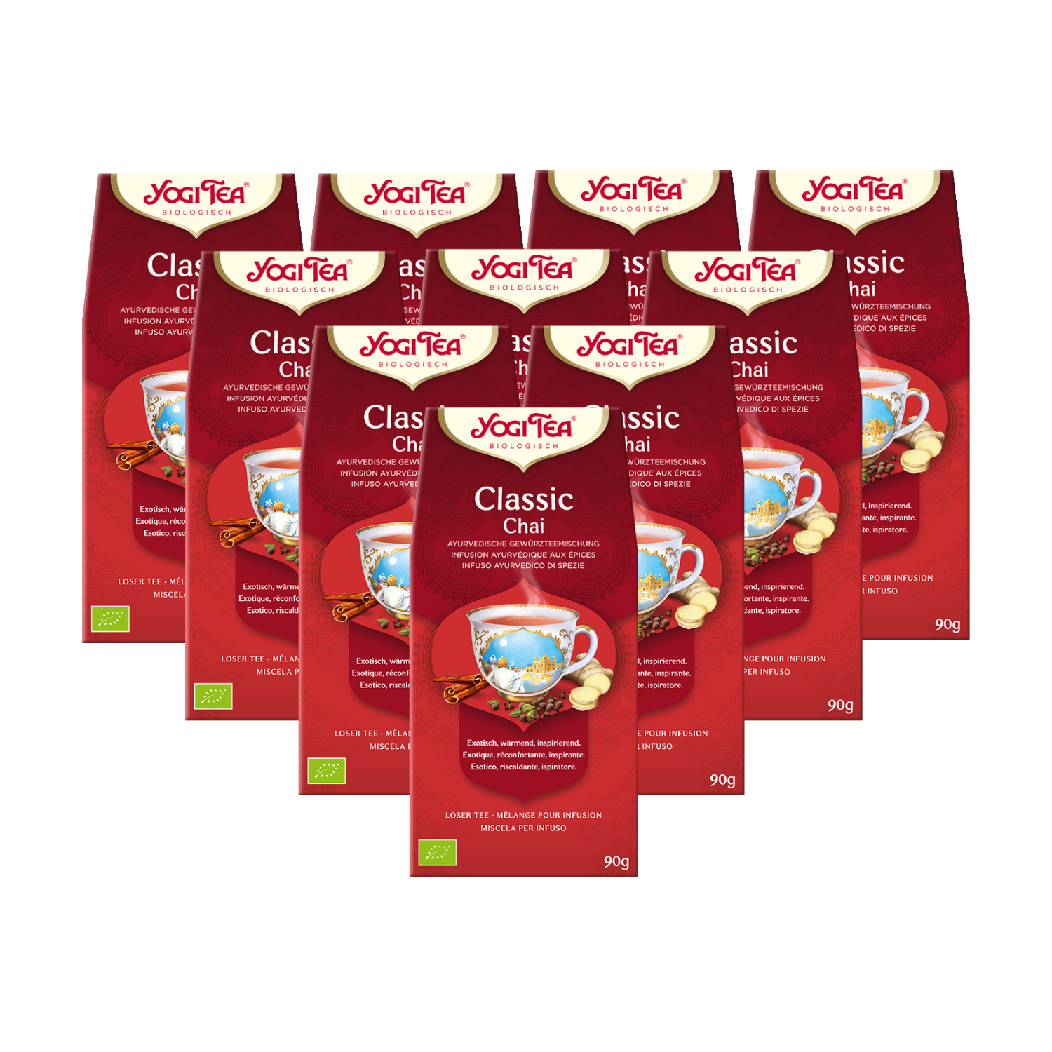 10 x BIO YOGI TEA Classic Chai | 10 x 90 g lose