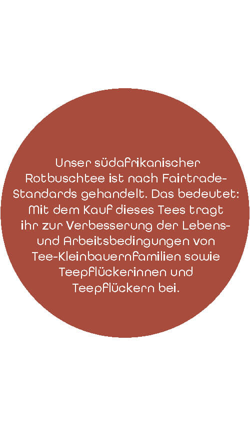 BIO & FairTrade Rooibos ohne Aroma | 1 kg