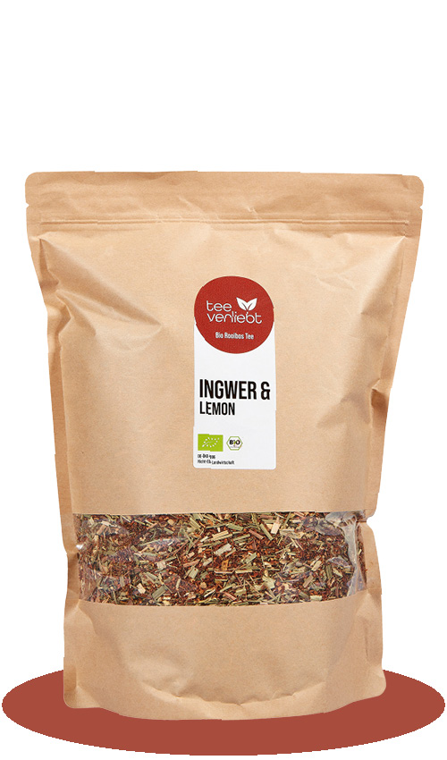 BIO Rooibostee Ingwer und Lemon | 1 kg
