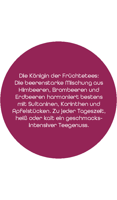 Früchtetee Beerenkönigin | 1kg