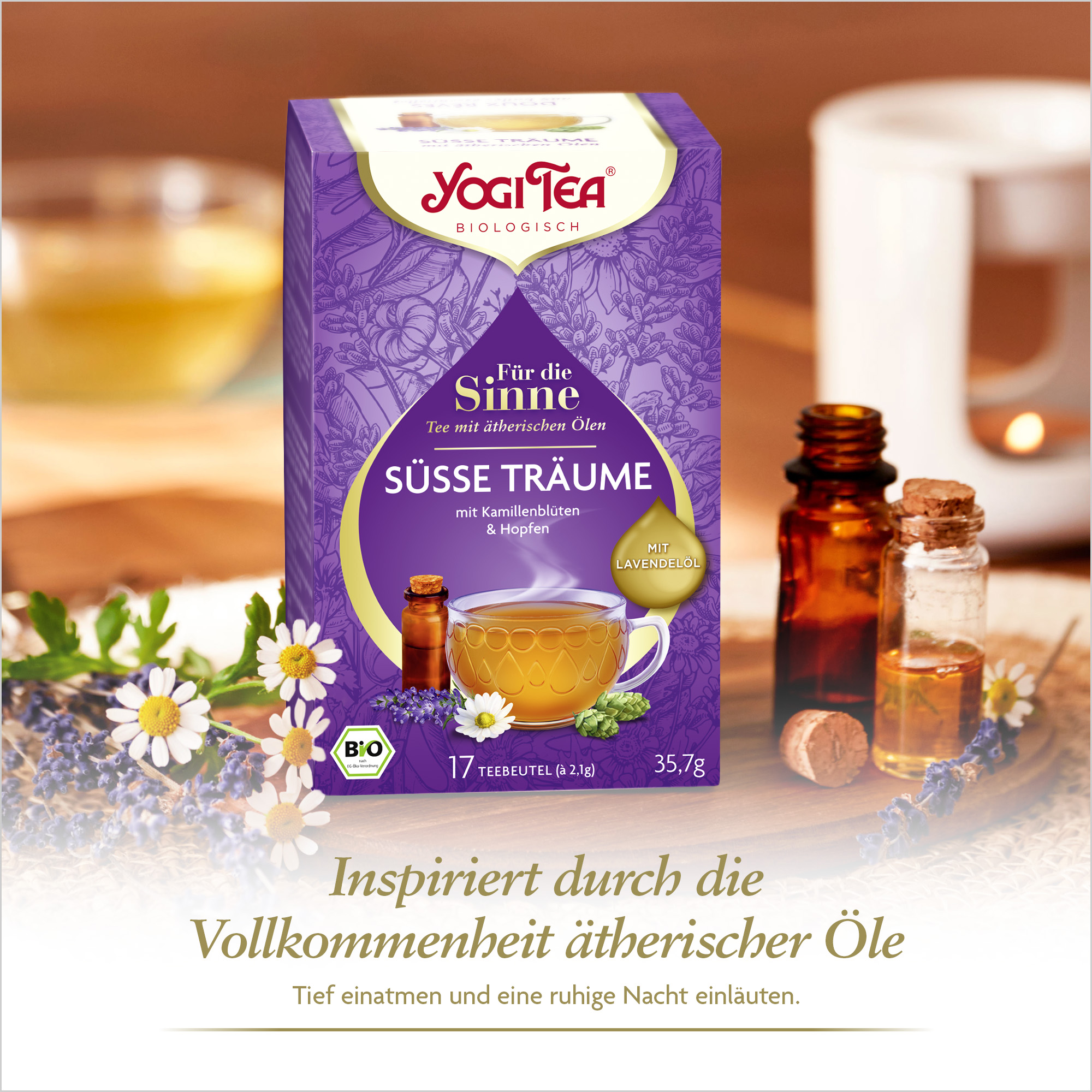 10 x BIO YOGI TEA FTS Süsse Träume | 10x35,7g