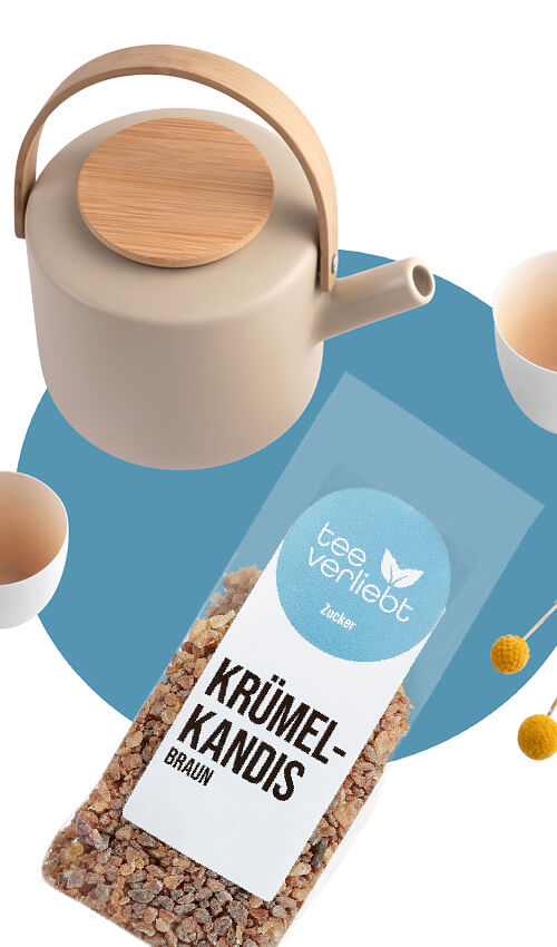 5 x Krümelkandis | braun | fein | 5 x 250 g