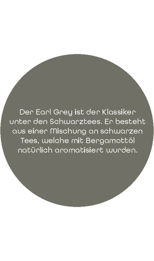 BIO & FairTrade Schwarzer Tee Earl Grey | 1 kg
