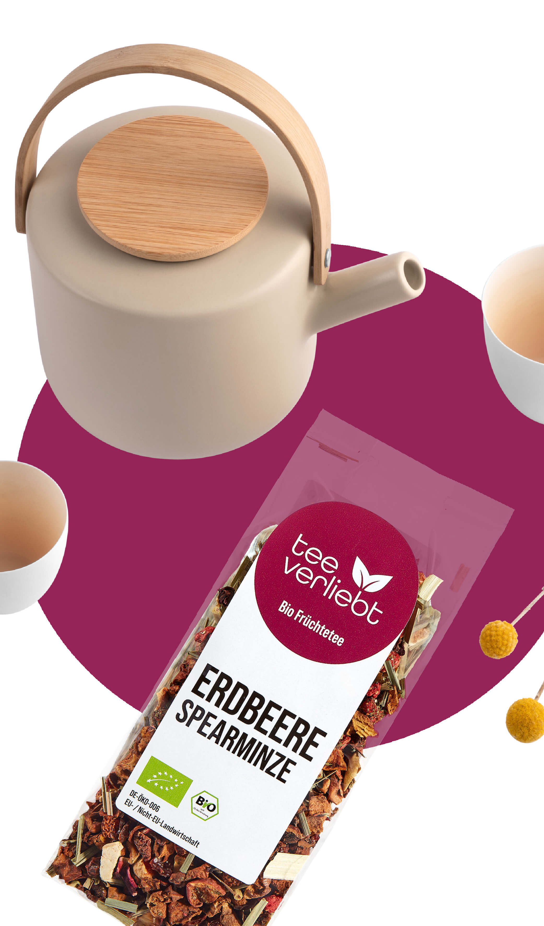 BIO Früchtetee Erdbeere Spearminze | 1kg