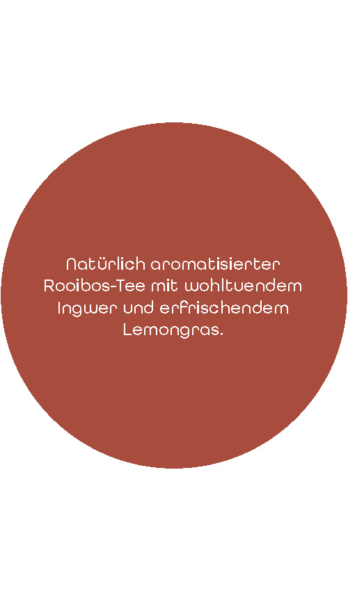 BIO Rooibostee Ingwer & Lemon | 90g