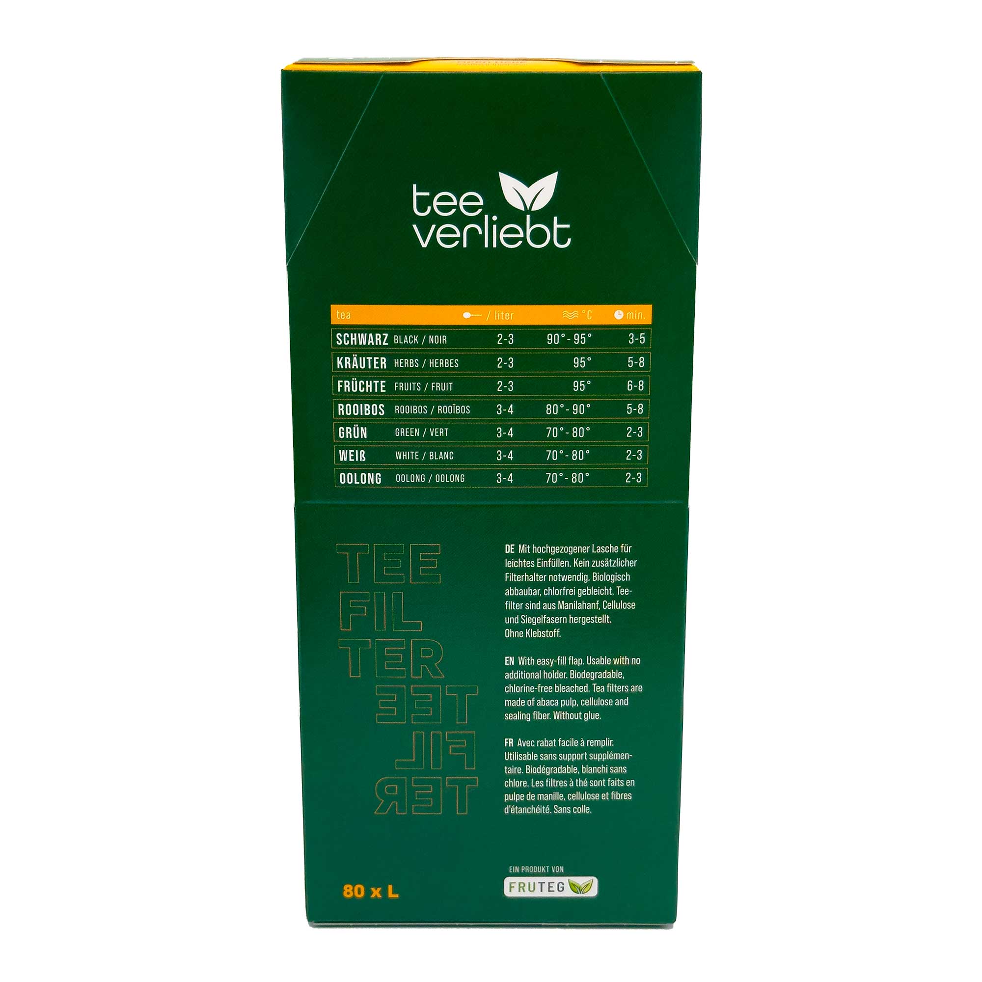 Teefilter 80er