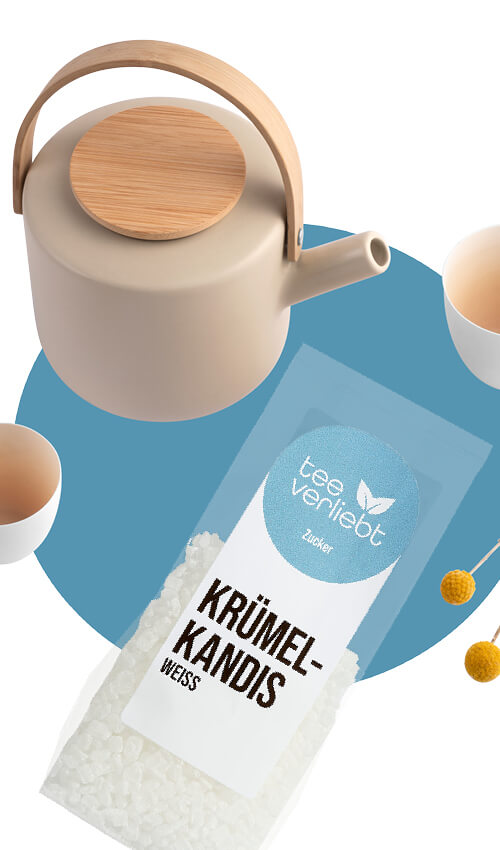 5 x Krümelkandis | weiß | fein | 5 x 250 g