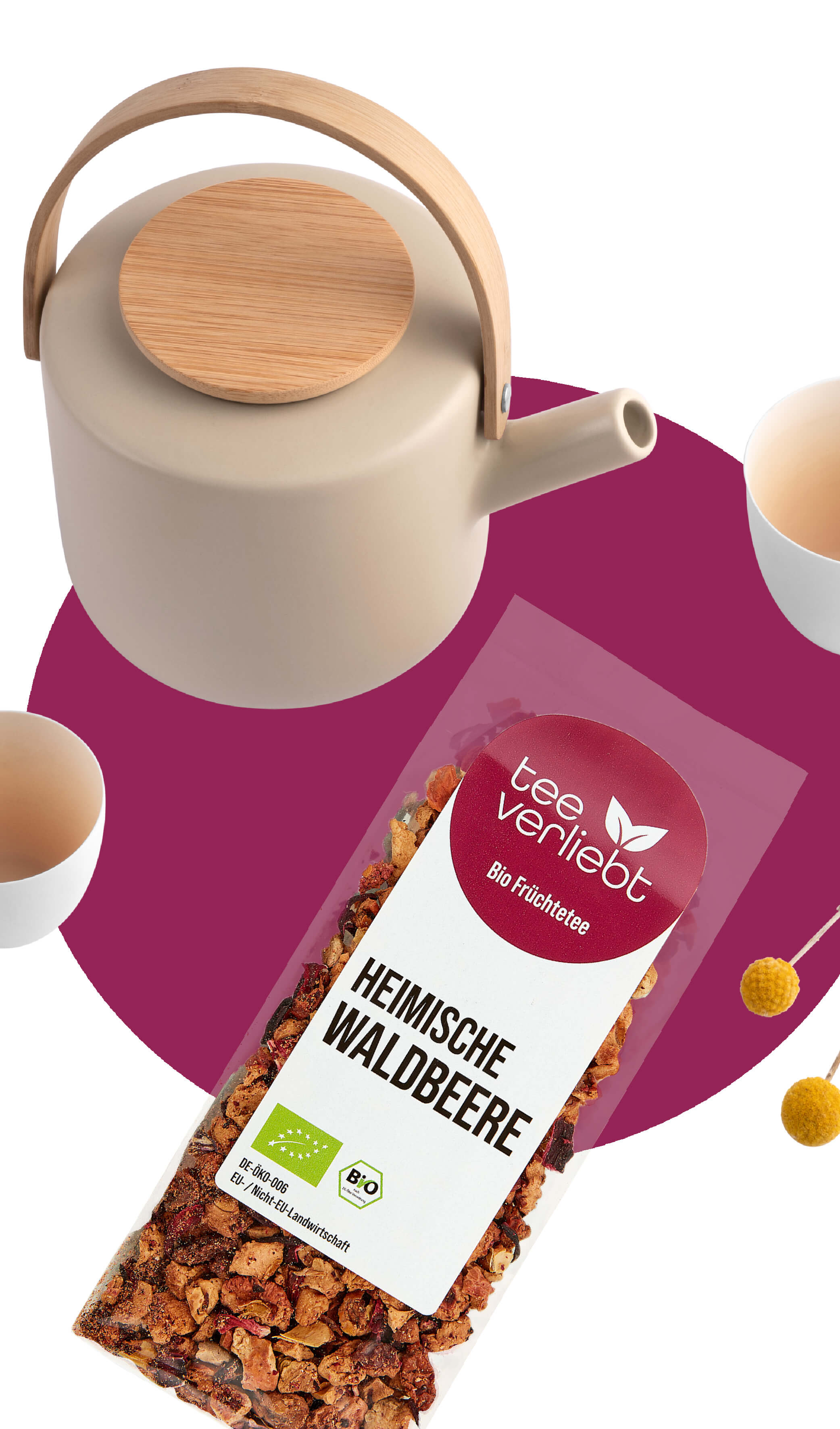 BIO Früchtetee Heimische Waldbeeren | 1kg