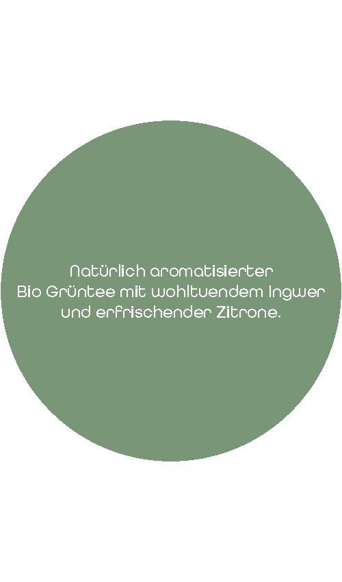 Grüntee Ingwer & Zitrone | 1kg