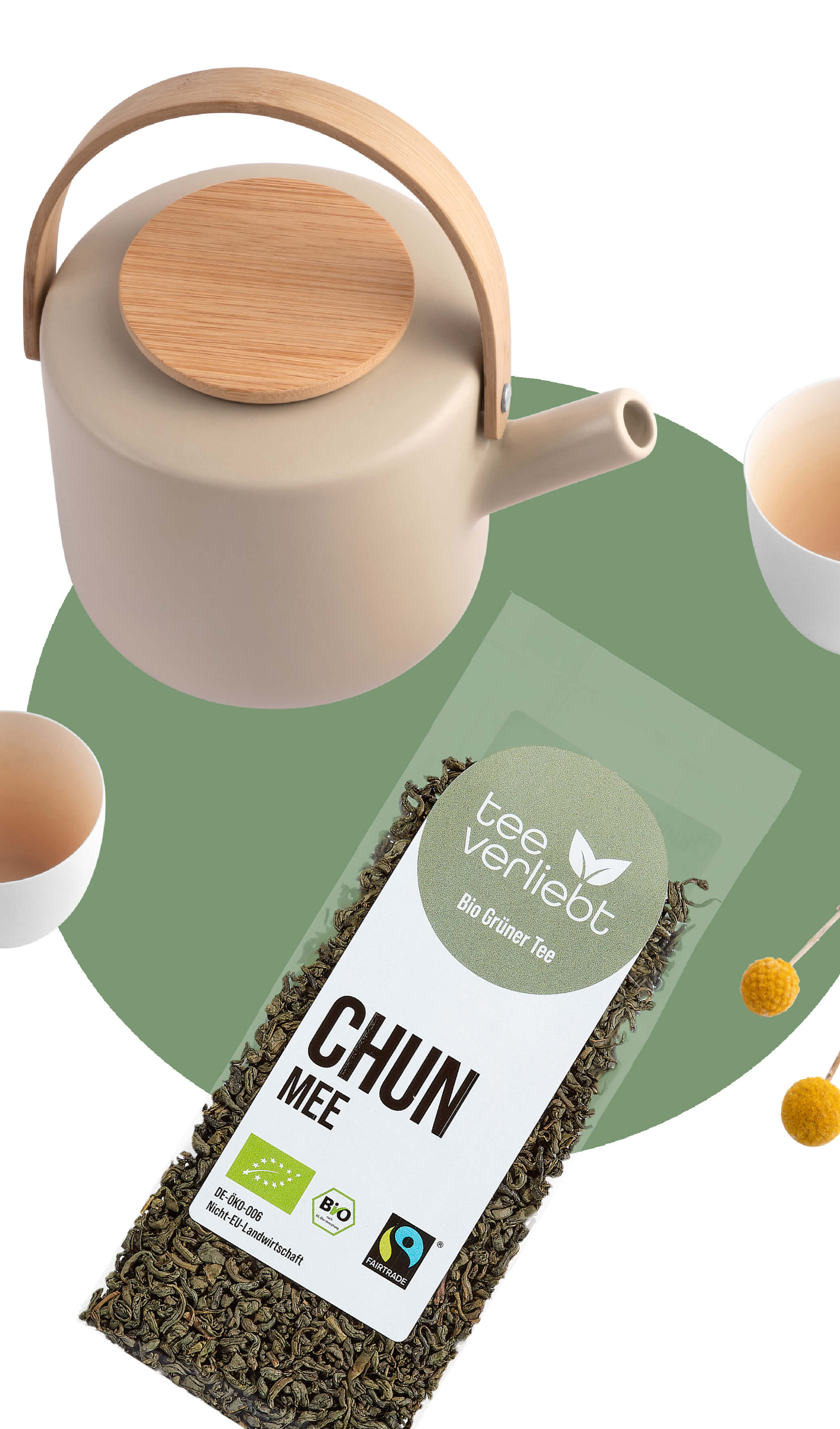 BIO & FairTrade Grüner Tee Chun Mee | 1kg