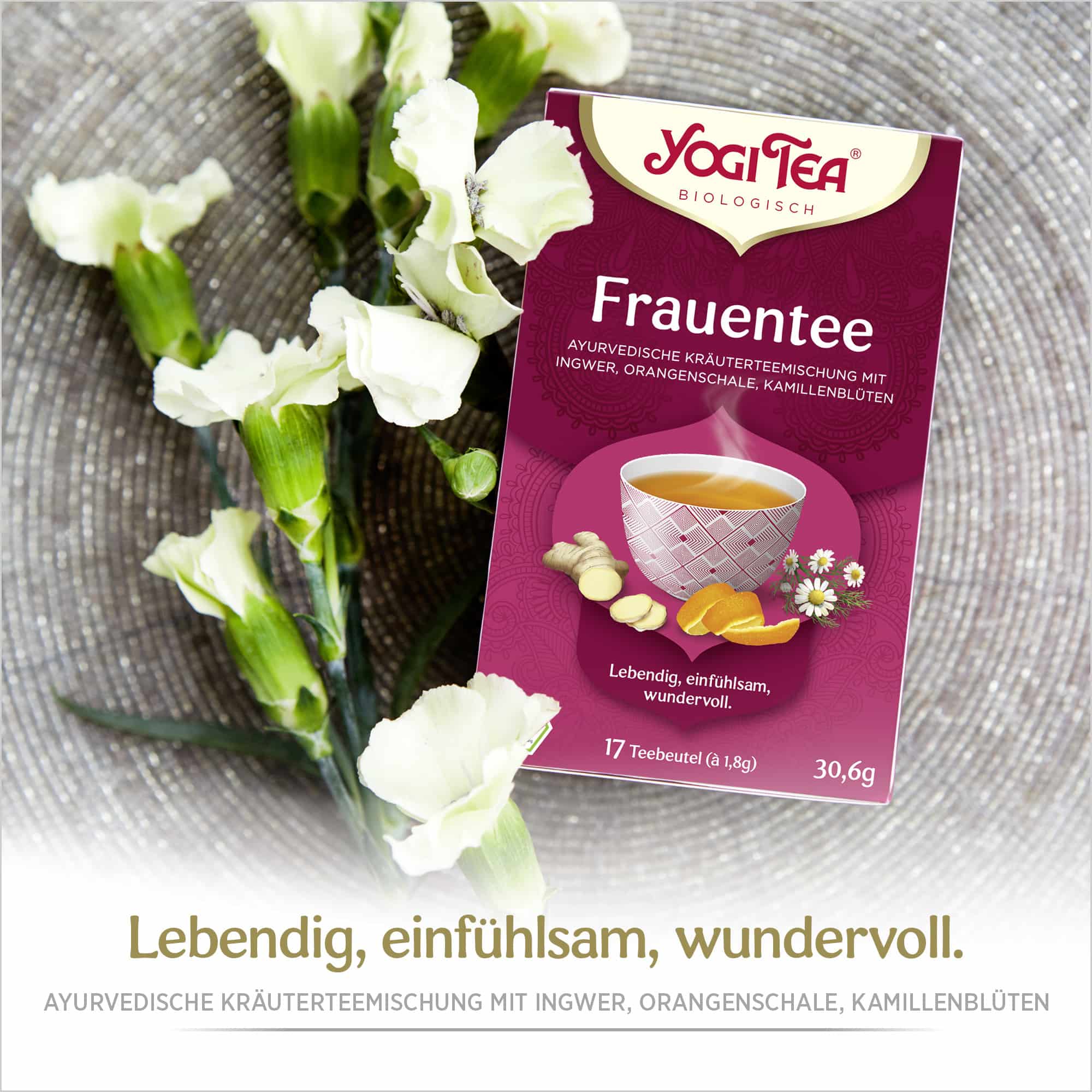 10 x BIO YOGI TEA Frauentee | 10 x 30,6g