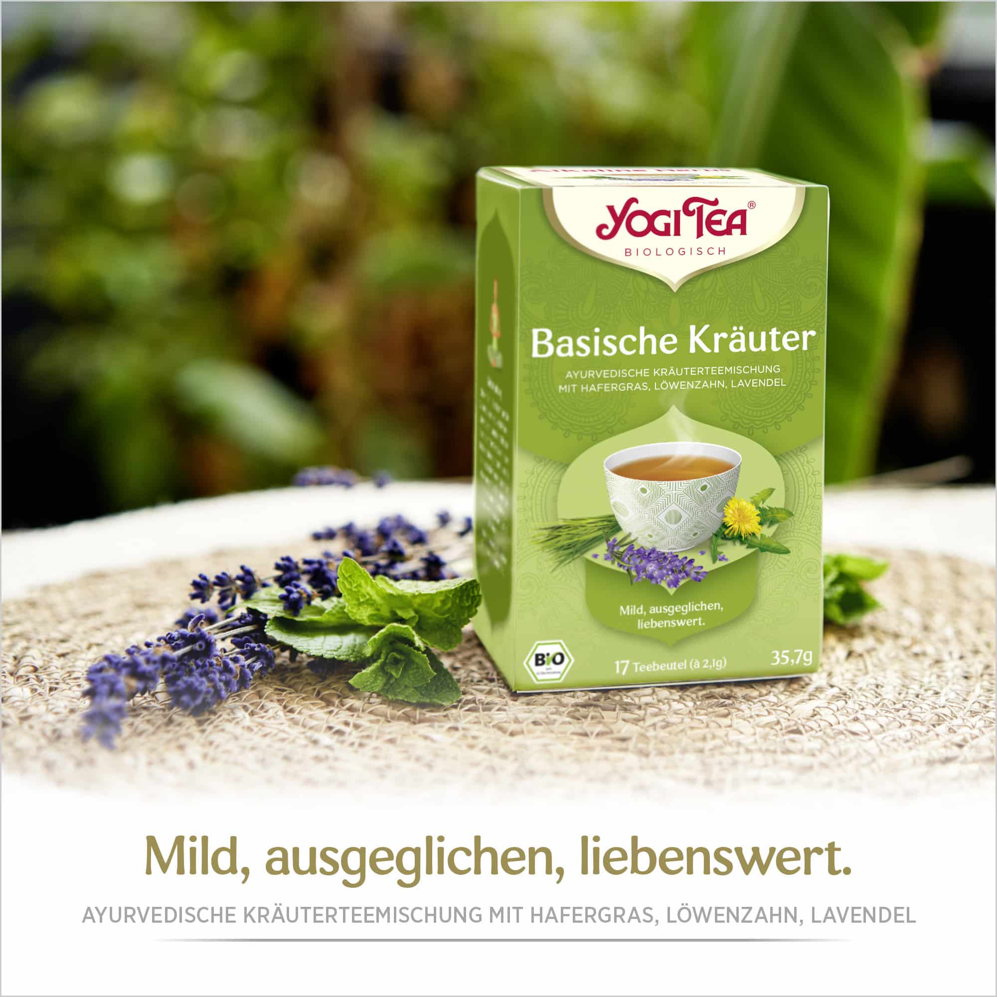 10 x BIO YOGI TEA Basische Kräuter | 10 x 35,7g