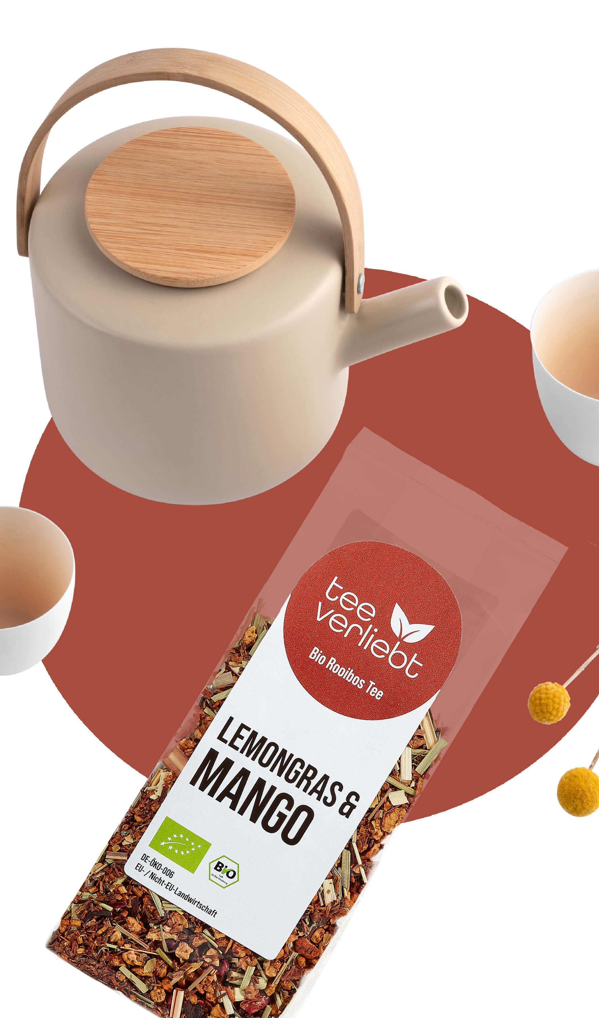 BIO Rooibostee mit Lemongras & Mango | 100g